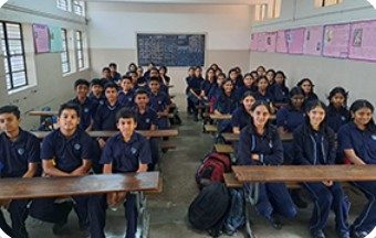 Students in a VET School classroom